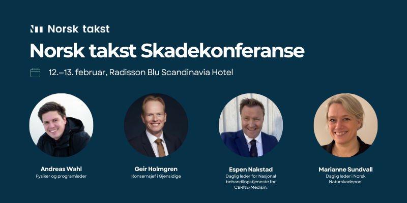 norsk takst skadekonferanse