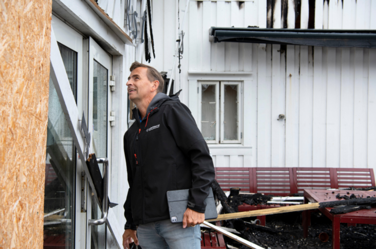 taksering av skade på bolig kurs
